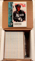 2006 Upper Deck SPx Baseball Series 100 Card Basic Set Loaded with Stars and Hall of Famers including Derek Jeter, David Ortiz, Mike Piazza and Ichiro Suzuki Plus