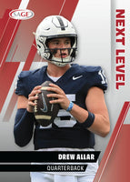 2025 Sage Football Draft Picks LOW Series Blaster Box of Packs with 3 GUARANTEED AUTOGRAPHS and Rookie Cards Possibly Carson Beck, Drew Allar, Cam Ward and Many Others