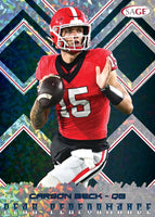 2025 Sage Football Draft Picks LOW Series Blaster Box of Packs with 3 GUARANTEED AUTOGRAPHS and Rookie Cards Possibly Carson Beck, Drew Allar, Cam Ward and Many Others