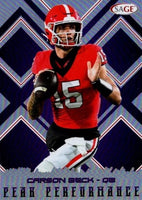 2025 Sage Football Draft Picks LOW Series Blaster Box of Packs with 3 GUARANTEED AUTOGRAPHS and Rookie Cards Possibly Carson Beck, Drew Allar, Cam Ward and Many Others