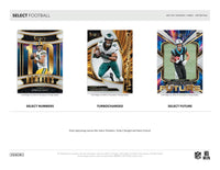2025 Panini SELECT Football Series Blaster Box Featuring 3 BLASTER EXCLUSIVE Red and Blue Shock Parallels PLUS