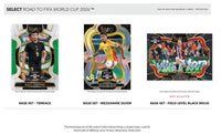2025-26 Panini SELECT FIFA Road to World Cup Soccer Blaster Box Featuring Stars from the 2026 World Cup with EXCLUSIVE Blaster Green and Pink Mojo Parallels