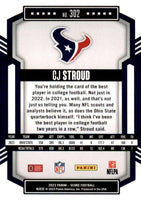 C.J. Stroud 2023 Score Football Series Mint ROOKIE Card #302
