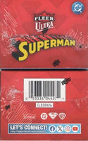 2026 Upper Deck Fleer Ultra Superman Factory Blaster Box with Chance for Exclusive Ultra Stars Green Parallels Plus