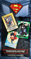 SUPERMAN 2025 Upper Deck Fleer Brilliants Mega 70 Card Box Exclusive Parallels
