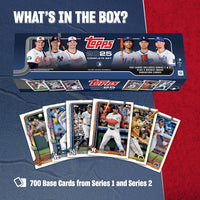 2025 Topps Baseball RETAIL Edition Factory Sealed Set with 5 EXCLUSIVE Rookie Variation Cards