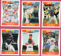 2009 Topps Heritage New Age Performers Insert Set with David Wright+