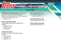 2023 Topps Baseball UPDATE Series Retail Box of 20 Packs (280 Cards)