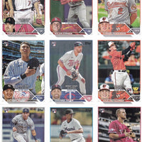 2023 Topps Traded Baseball Updates and Highlights Series Set LOADED with Rookies including Corbin Carroll and Adley Rutschman PLUS