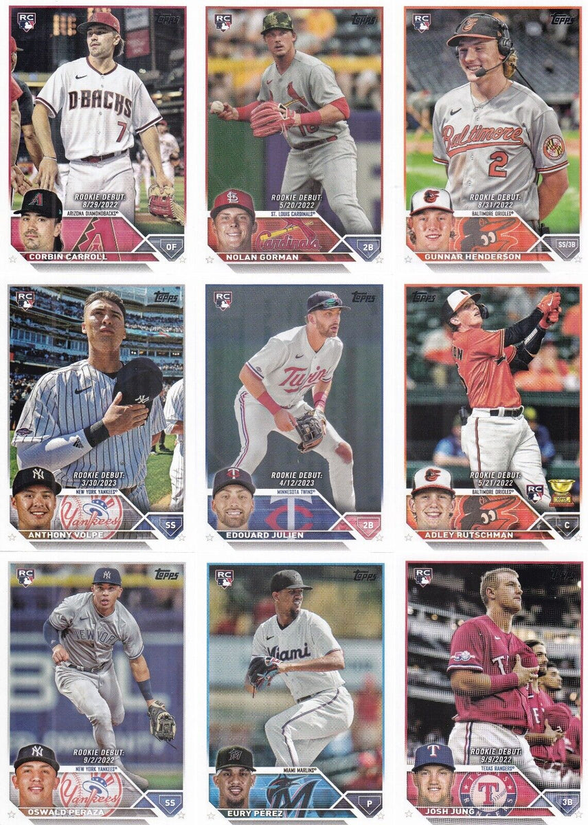 2023 Topps Traded Baseball Updates and Highlights Series Set LOADED wi