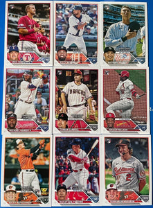 2023 Topps Traded Baseball Updates and Highlights Series Set LOADED with Rookies including Corbin Carroll, Mason Miller and Adley Rutschman PLUS