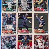 2023 Topps Traded Baseball Updates and Highlights Series Set LOADED with Rookies including Corbin Carroll and Adley Rutschman PLUS