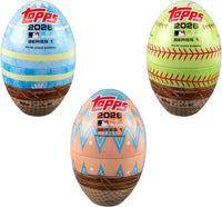 2026 Topps Baseball Series 1 Easter Egg TINS with 59 Cards Including Holiday Variations and a Polka Dot Parallel PLUS