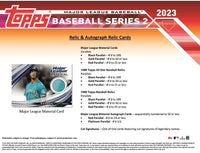 2023 Topps Baseball Series TWO Retail Box of 24 Packs