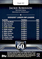 2011 Topps TOPPS 60 Series Two 50 Card Insert Set #51-100 Featuring Stars and Hall of Famers Jackie Robinson, Sandy Koufax, Hank Aaron and Tom Seaver Plus