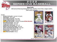 2022 Topps Baseball HUGE Series ONE Retail Box of 24 Packs with 16 Cards in each (384 cards total) Possible Cal Raleigh Rookie Card 277