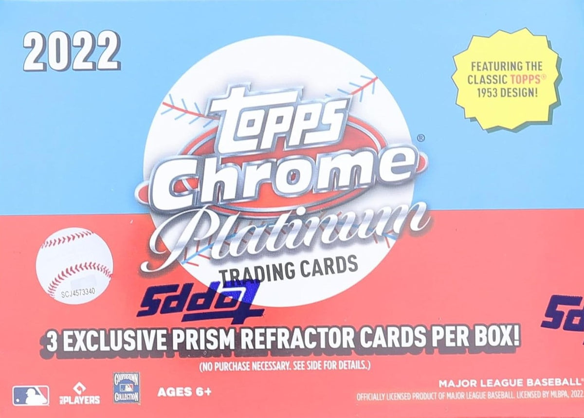 What is a Topps Chrome Prism Refractor baseball trading card? How