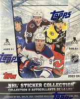 2023 2024 Topps NHL Sticker Collection Unopened Factory Sealed Box