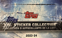 2023 2024 Topps NHL Sticker Collection Unopened Factory Sealed Box