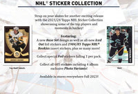 2023 2024 Topps NHL Sticker Collection Unopened Factory Sealed Box