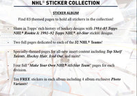 2023 2024 Topps NHL Sticker Collection Unopened Factory Sealed Box