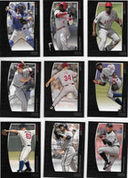 2009 Topps Unique Baseball Series Complete Mint 200 Card Set Loaded with Stars, Hall of Famers and Short Printed Rookie Cards Plus