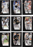 2009 Topps Unique Baseball Series Complete Mint 200 Card Set Loaded with Stars, Hall of Famers and Short Printed Rookie Cards Plus