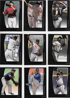 2009 Topps Unique Baseball Series Complete Mint 200 Card Set Loaded with Stars, Hall of Famers and Short Printed Rookie Cards Plus