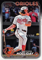 2024 Topps Traded Baseball Updates and Highlights Series 350 Card Set LOADED with Rookies including Paul Skenes, Jackson Holliday, Merrill and Chourio PLUS
