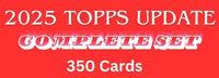 Due in soon hopefully ..... 2025 Topps Traded Baseball Updates and Highlights Series 350 Card Set LOADED with Rookies and Stars