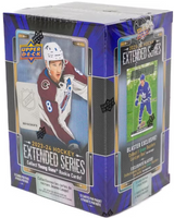 2023 2024 Upper Deck Hockey EXTENDED Series Blaster Box with Chance for Connor Bedard Rookie Year Inserts Plus Young Guns Rookie Cards of Logan Cooley and Adam Fantilli Plus