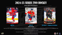 2024 2025 Upper Deck Hockey 2nd Series Blaster Box of Packs with Chance for Macklin Celebrini and Matvei Michkov Young Guns Rookie Cards and a Green Dazzlers Insert Card Plus