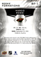 2022 2023 Upper Deck MVP Hockey 5-Card Rookie Formations Factory Sealed Set