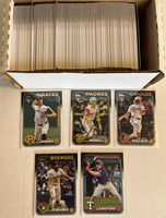 2024 Topps Traded Baseball Updates and Highlights Series 350 Card Set LOADED with Rookies including Paul Skenes, Jackson Holliday, Merrill and Chourio PLUS