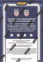 2026 Panini USA Mens and Womens Soccer Team 60 Card Limited Edition Boxed Set Featuring 3 Parallel or Autographed Cards per box