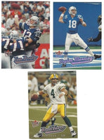 2005 Ultra Football Series Complete Mint Set Including Emmitt Smith, Brett Favre, Peyton Manning, Tom Brady Plus