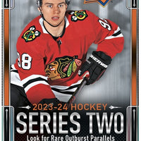 2023 2024 Upper Deck Hockey Series Two Blaster Box with Chance for Connor Bedard Young Guns Rookie Card