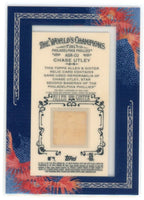 Chase Utley 2011 Topps Allen & Ginter's Framed Mini Relics Game Used Bat #AGR-CU