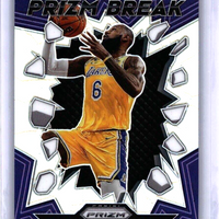 LeBron James 2023 2024 Panini Prizm Break Series Mint Card #3