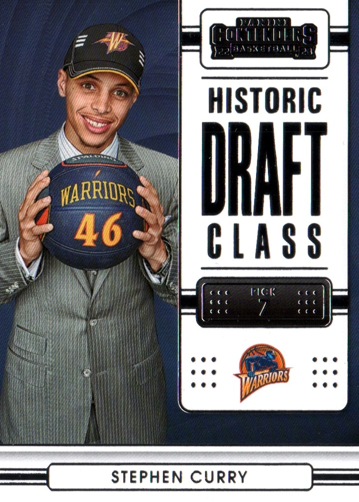 Stephen Curry 2022 2023 Panini Contenders Historic Draft Class Series