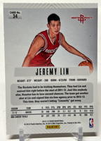 Jeremy Lin 2012 2013 Panini Prizm Series Mint Card #34 First Year Of Prizm