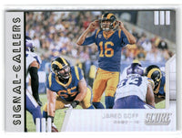 2019 Score Football Signal Callers Complete Mint 30 Card Set with Mahomes, Brady, Prescott, Josh Allen plus