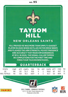 New Orleans Saints 2021 Donruss Factory Sealed Team Set with a Rated Rookie card of Ian Book