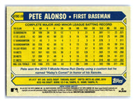 Pete Alonso 2022 Topps Chrome Baseball 35th Anniversary Series Mint Card #87BC-10