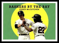 Andrew McCutchen Buster Posey 2018 Topps Archives Bashers By The Bay Series Mint Card #307