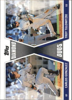 Carlos Gonzalez and Troy Tulowitzki 2011 Topps Diamond Duos Series Mint Card #DD-GT