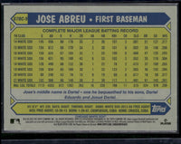 Jose Abreu 2022 Topps Chrome Baseball 35th Anniversary Series Mint Card #87BC-9
