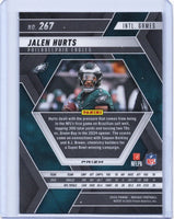Jalen Hurts 2025 Panini Mosaic Brazil Games Green Prizm Series Mint Card #267
