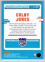 Colby Jones 2023 2024 Donruss Rated Rookie Green Laser Series Mint Card #221