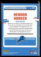 Hendon Hooker 2023 Panini Donruss Optic Rated Rookie Series Mint Card #234